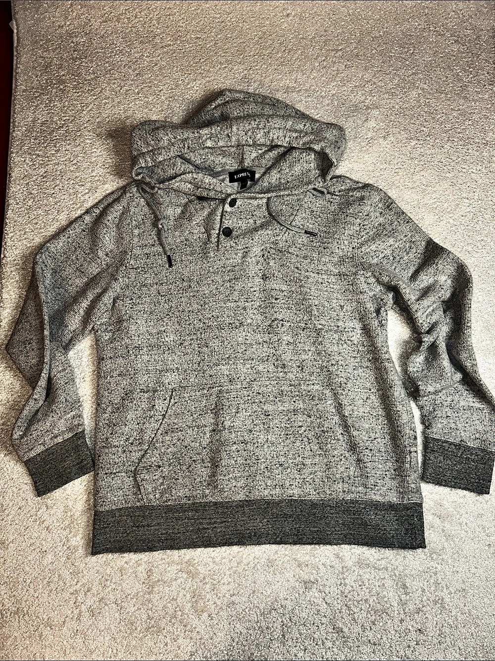 Express women’s gray hoodie
